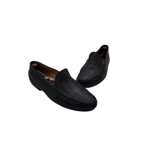 Valleverde Aria Condizionata Italian Pebbled Leather Black  display picture 3